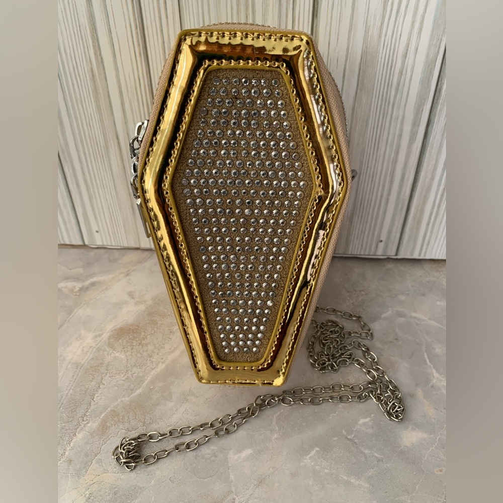 Golden Coffin Crossbody Bag - Picture 12 of 12